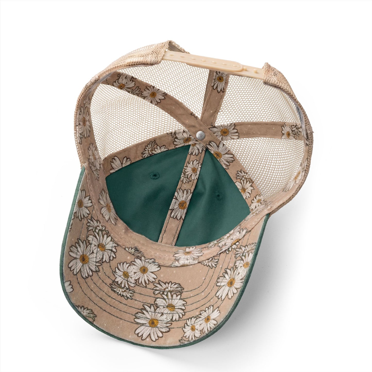 Disciple cap - white embroidery women's trucker hat